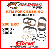 38-6077 KTM 200 EXC 200EXC 2003-2004 MX Fork Bushing Rebuild Kit Dirt Bike