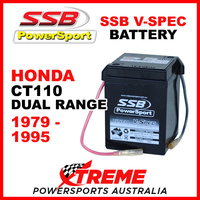 SSB Honda CT110 Dual Range 79-95 6V V-SPEC Dry Cell High Performance AGM Battery