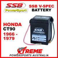 SSB Honda CT90 CT 90 1966-1979 6V V-SPEC Dry Cell High Performance AGM Battery