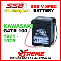 SSB Kawasaki G4TR 100cc 1971-75 6V V-SPEC Dry Cell High Performance AGM Battery