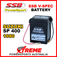 SSB 6V For Suzuki SP400 SP 400 1980 V-Spec Dry Cell AGM Battery 4-V6N4-2A