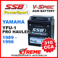 SSB 12V V-SPEC DRY CELL 310 CCA AGM BATTERY YAMAHA YFU-1 PRO HAULER 1989-1996