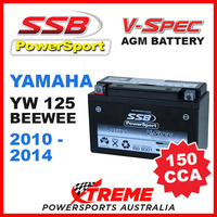 SSB 12V V-SPEC DRY CELL 150 CCA AGM BATTERY YW125 YW 125 BEEWEE 2010-2014 VT7B-4