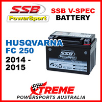 SSB Powersport 12V Husqvarna FC250 2014-2015 105 CCA V-Spec Battery VTX4L-BS