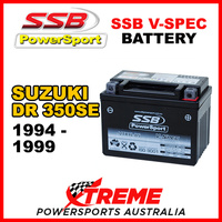 SSB Powersport 12V For Suzuki DR350SE 1994-1999 105 CCA V-Spec Battery VTX4L-BS