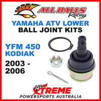42-1009 Yamaha YFM450 YFM 450 Kodiak 2003-2006 ATV Lower Ball Joint Kit