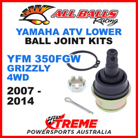 42-1009 Yamaha YFM350FGW Grizzly 4WD 2007-2014 ATV Lower Ball Joint Kit