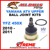 All Balls 42-1029 Yamaha YFZ 450X 2010-2011 Upper Ball Joint Kit
