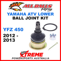 All Balls 42-1029 Yamaha YFZ 450 2012-2013 Lower Ball Joint Kit