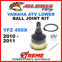 All Balls 42-1029 Yamaha YFZ 450X 2010-2011 Lower Ball Joint Kit