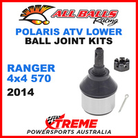 All Balls 42-1030 Polaris Ranger 4X4 570 2014 ATV Lower Ball Joint Kit