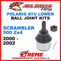 All Balls 42-1030 Scrambler 500 2x4 2000-2002 ATV Lower Ball Joint Kit
