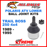 All Balls 42-1030 Polaris Trail Boss 250 4x4 1989-1995 ATV Lower Ball Joint Kit