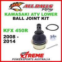 All Balls 42-1033 Kawasaki ATV KFX 450R 2008-2014 Lower Ball Joint Kit