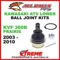 42-1033 Kawasaki KVF 360B Prairie 03-10 All Balls ATV Lower Ball Joint Kit