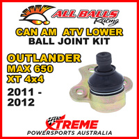 42-1040 Can Am Outlander MAX 650 XT 4x4 2011-2012 Lower Ball Joint Kit ATV