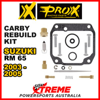 Pro-X For Suzuki RM65 RM 65 2003-2005 Carburetor Rebuild Kit 44.55.10108