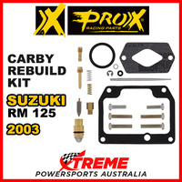 Pro-X For Suzuki RM125 RM 125 2003 Carb Carburetor Repair Kit 44.55.10114