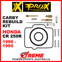 Pro-X Honda CR250R CR 250R 1990-1995 Carburettor Repair Kit 44.55.10170