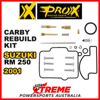 Pro-X For Suzuki RM250 RM 250 2001 Carb Carburetor Repair Kit 44.55.10176