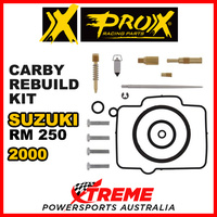 Pro-X For Suzuki RM250 RM 250 2000 Carb Carburetor Repair Kit 44.55.10177