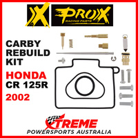 Pro-X Honda CR125R CR 125R 2002 Carb Carburetor Repair Kit 44.55.10183