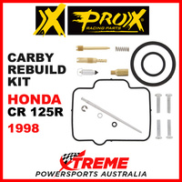 Pro-X Honda CR125R CR 125 R 1998 Carb Carburetor Repair Kit 44.55.10188