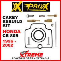 Pro-X Honda CR80R CR 80R 1996-2002 Carb Carburetor Repair Kit 44.55.10247