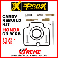 Pro-X Honda CR80RB CR 80RB 1997-2002 Carb Carburetor Repair Kit 44.55.10247