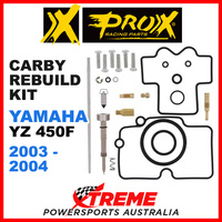 Pro-X Yamaha YZ450F YZ 450F 2005-2006 Carb Carburetor Repair Kit 44.55.10272