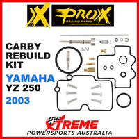 Pro-X Yamaha YZ250 YZ 250 2003 Carb Carburetor Repair Kit 44.55.10285