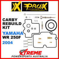 Pro-X Yamaha WR250F WR 250F 2004 Carb Carburetor Repair Kit 44.55.10300
