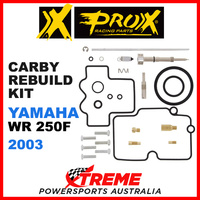 Pro-X Yamaha WR250F WR 250F 2003 Carb Carburetor Repair Kit 44.55.10301
