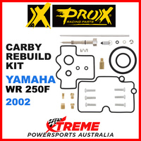 Pro-X Yamaha WR250F WR 250F 2002 Carb Carburetor Repair Kit 44.55.10302