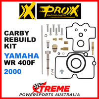 Pro-X Yamaha WR400F WR 400F 2000 Carb Carburetor Repair Kit 44.55.10323