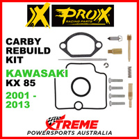 Pro-X Kawasaki KX85 KX 85 2001-2013 Carburetor Rebuild Kit 44.55.10396