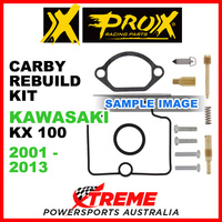 Pro-X Kawasaki KX100 KX 100 2001-2013 Carburetor Rebuild Kit 44.55.10401