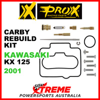 Pro-X Kawasaki KX125 KX 125 2001 Carburetor Rebuild Kit  44.55.10410