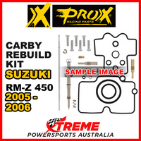 Pro-X For Suzuki RM-Z450 2005-2006 Carburetor Rebuild Kit 44.55.10466