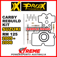Pro-X For Suzuki RM125 RM 125 2005-2006 Carburetor Rebuild Kit 44.55.10489