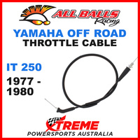 ALL BALLS 45-1070 MX YAMAHA THROTTLE CABLE IT250 IT 250 1977-1980 OFF ROAD