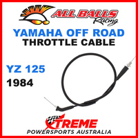 ALL BALLS 45-1073 MX YAMAHA THROTTLE CABLE YZ125 YZ 125 1984 OFF ROAD