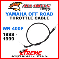 ALL BALLS 45-1181 MX YAMAHA THROTTLE CABLE WR400F WRF400 1998-1999 OFF ROAD