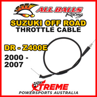 ALL BALLS 45-1183 For Suzuki THROTTLE CABLE DRZ400E DRZ 400E 2000-2007 DIRT BIKE 
