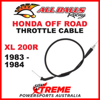ALL BALLS 45-1201 MX HONDA THROTTLE CABLE XL200R XL 200R 1983-1984 DIRT BIKE