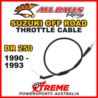 ALL BALLS 45-1212 For Suzuki THROTTLE CABLE DR250 DR 250 1990-1993 DIRT BIKE