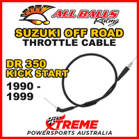 45-1212 For Suzuki THROTTLE CABLE DR350 DR 350 ENDURO KICK START 1990-1999 DIRT BIKE
