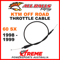 ALL BALLS 45-1217 MX KTM THROTTLE CABLE 60SX 60 SX SX60 1998-1999 DIRT BIKE