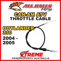 ALL BALLS 45-1224 ATV CAN AM THROTTLE CABLE OUTLANDER 330 2004-2005 QUAD BIKE 