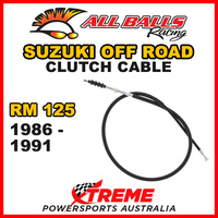 ALL BALLS 45-2050 CLUTCH CABLE For Suzuki RM125 RM 125 1986-1991 DIRT BIKE